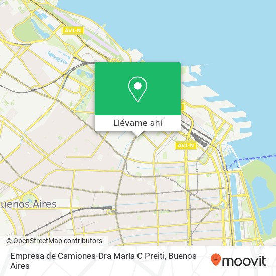 Mapa de Empresa de Camiones-Dra María C Preiti