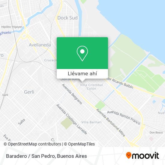 Mapa de Baradero / San Pedro