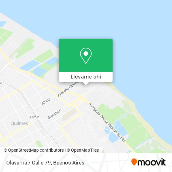 Mapa de Olavarría / Calle 79