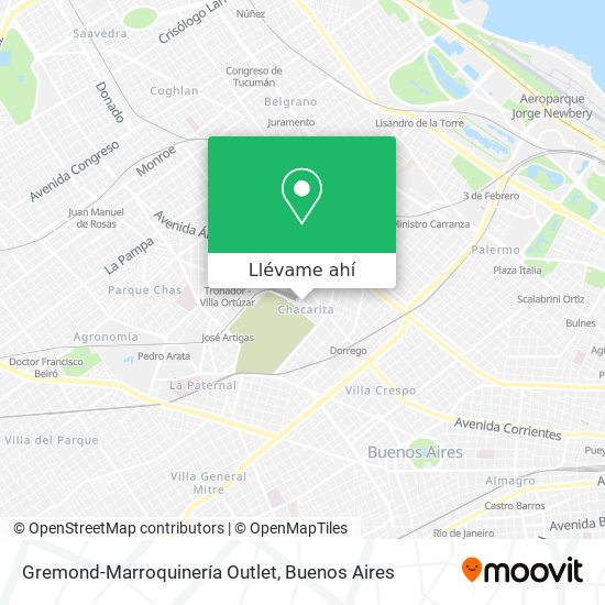 Mapa de Gremond-Marroquinería Outlet