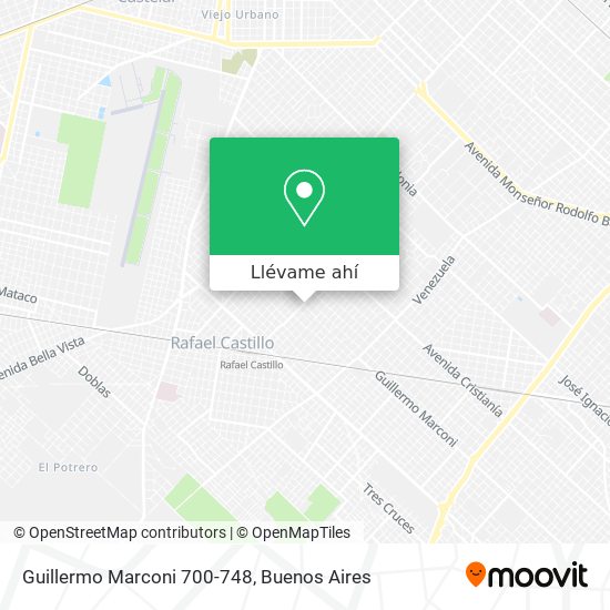 Mapa de Guillermo Marconi 700-748