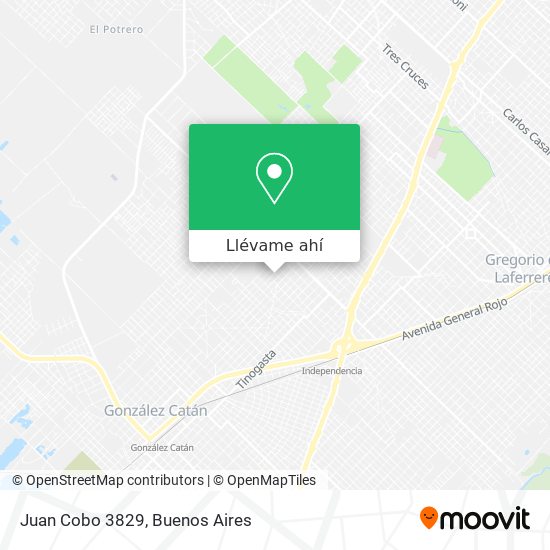 Mapa de Juan Cobo 3829