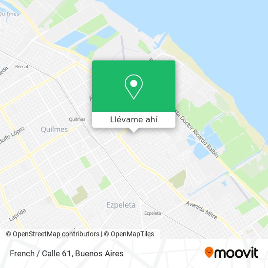 Mapa de French / Calle 61