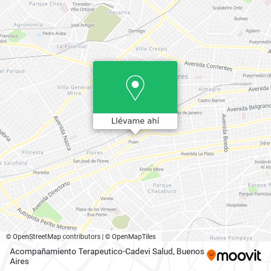 Mapa de Acompañamiento Terapeutico-Cadevi Salud