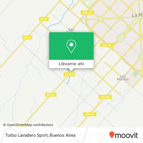 Mapa de Turbo Lavadero Sport