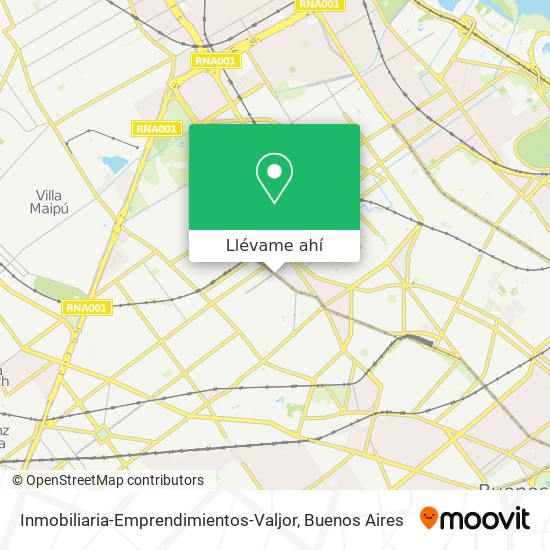 Mapa de Inmobiliaria-Emprendimientos-Valjor