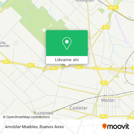 Mapa de Amoblar-Muebles