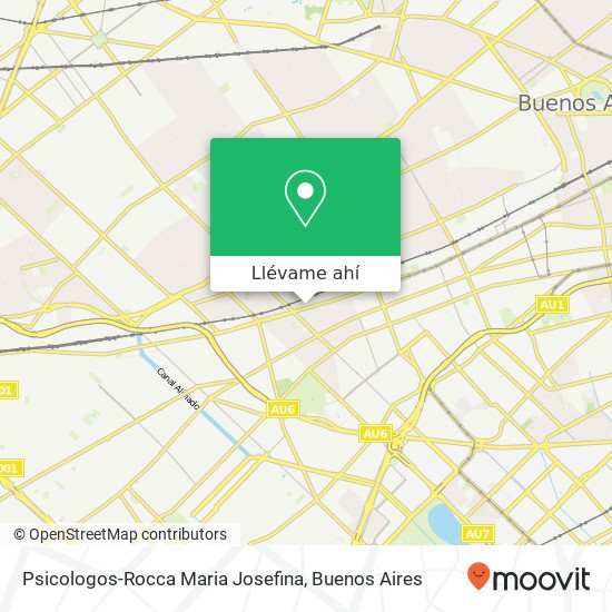 Mapa de Psicologos-Rocca Maria Josefina
