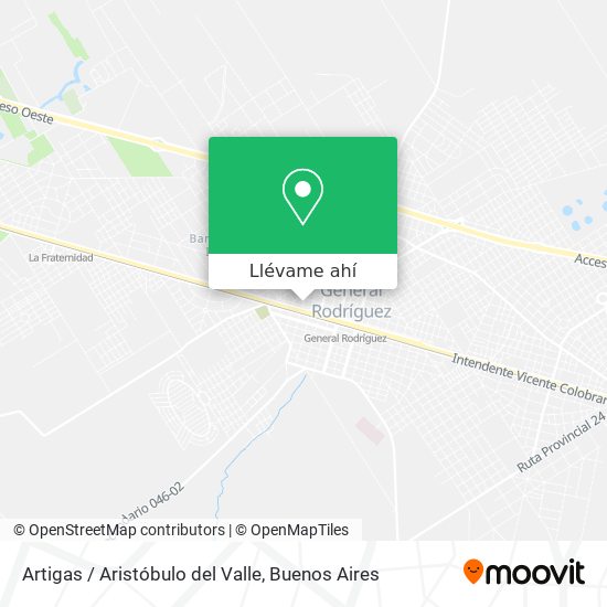 Mapa de Artigas / Aristóbulo del Valle