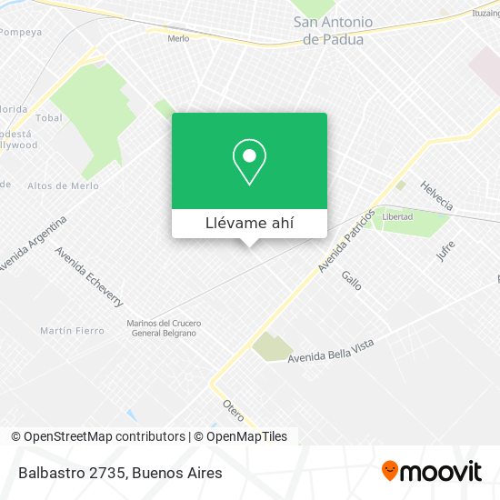 Mapa de Balbastro 2735