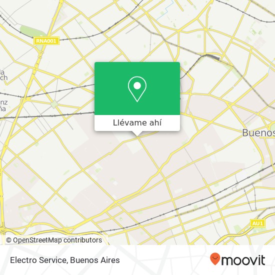 Mapa de Electro Service