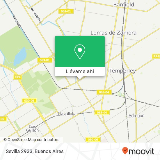 Mapa de Sevilla 2933