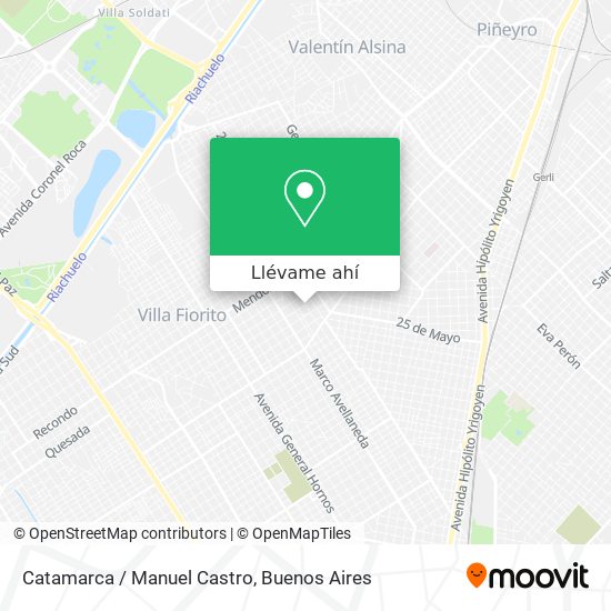 Mapa de Catamarca / Manuel Castro