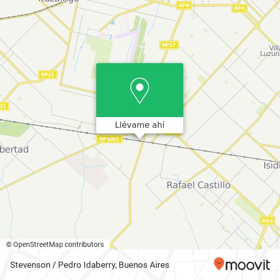 Mapa de Stevenson / Pedro Idaberry