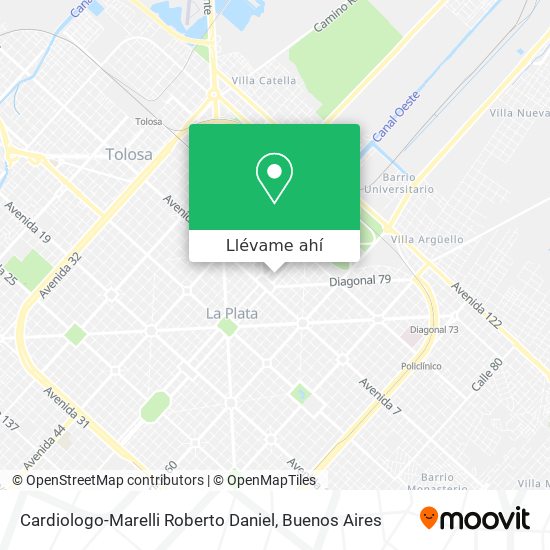 Mapa de Cardiologo-Marelli Roberto Daniel