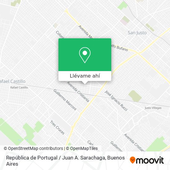 Mapa de República de Portugal / Juan A. Sarachaga