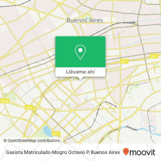 Mapa de Gasista Matriculado-Mogro Octavio P