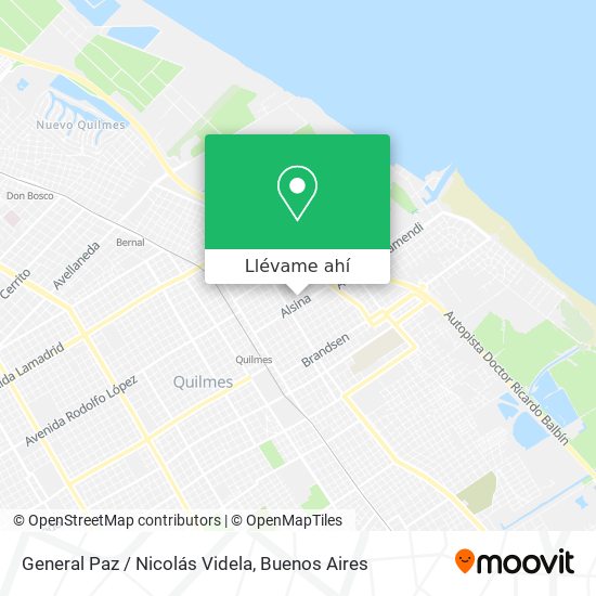 Mapa de General Paz / Nicolás Videla