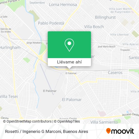 Mapa de Rosetti / Ingenerio G Marconi