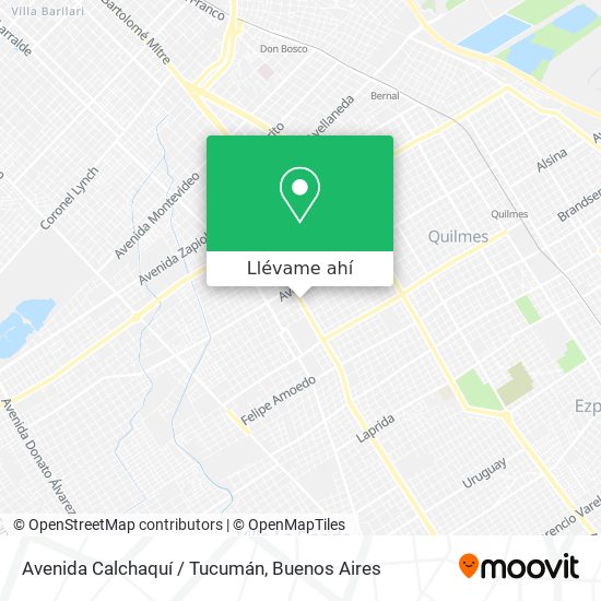 Mapa de Avenida Calchaquí / Tucumán