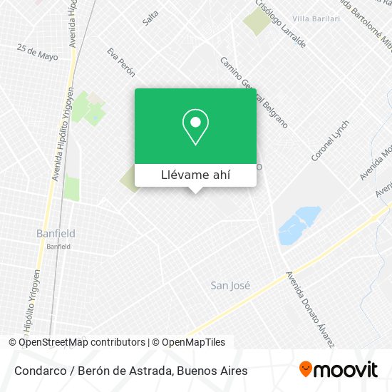 Mapa de Condarco / Berón de Astrada