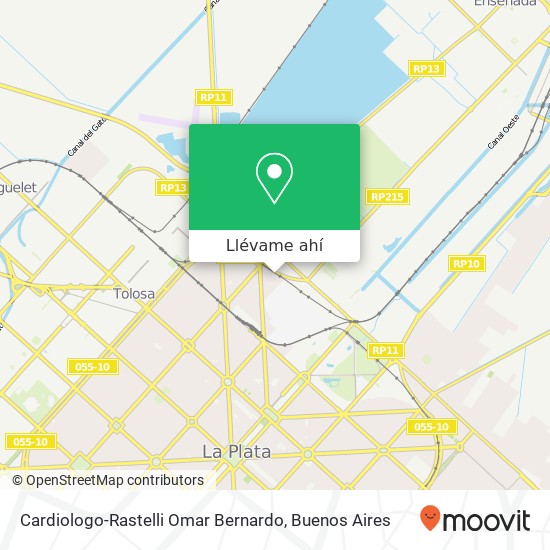 Mapa de Cardiologo-Rastelli Omar Bernardo
