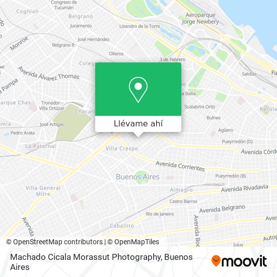 Mapa de Machado Cicala Morassut Photography