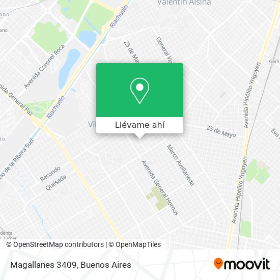 Mapa de Magallanes 3409
