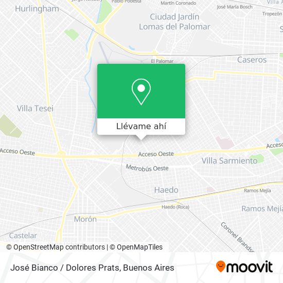 Mapa de José Bianco / Dolores Prats