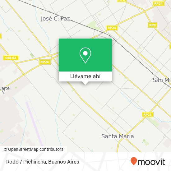 Mapa de Rodó / Pichincha