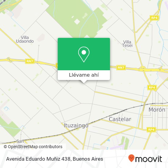 Mapa de Avenida Eduardo Muñiz 438