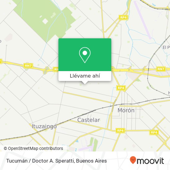 Mapa de Tucumán / Doctor A. Speratti