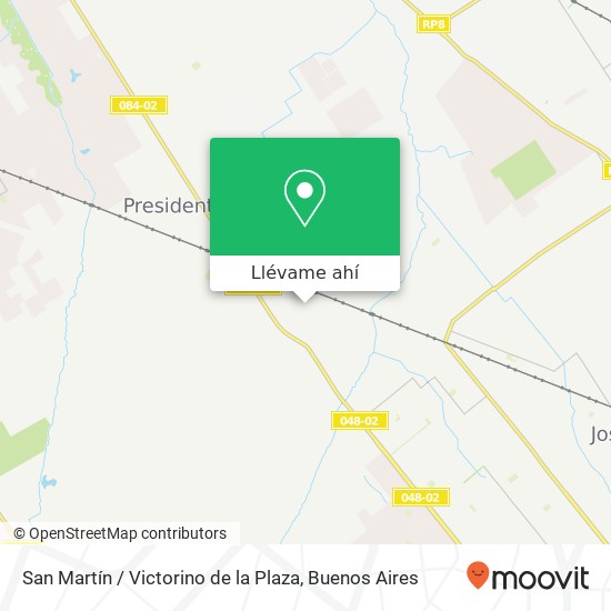Mapa de San Martín / Victorino de la Plaza