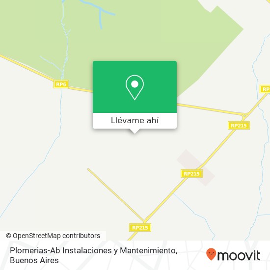 Mapa de Plomerias-Ab Instalaciones y Mantenimiento