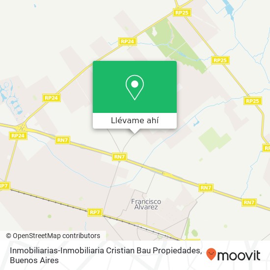 Mapa de Inmobiliarias-Inmobiliaria Cristian Bau Propiedades