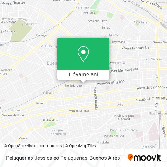 Mapa de Peluquerias-Jessicaleo Peluquerias