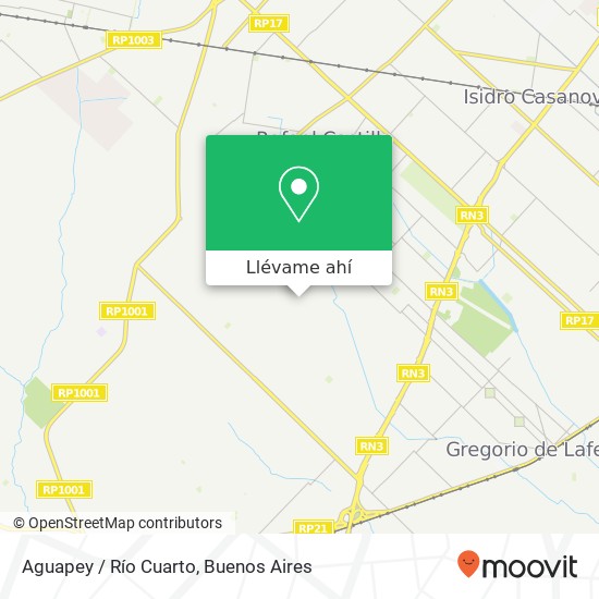 Mapa de Aguapey / Río Cuarto