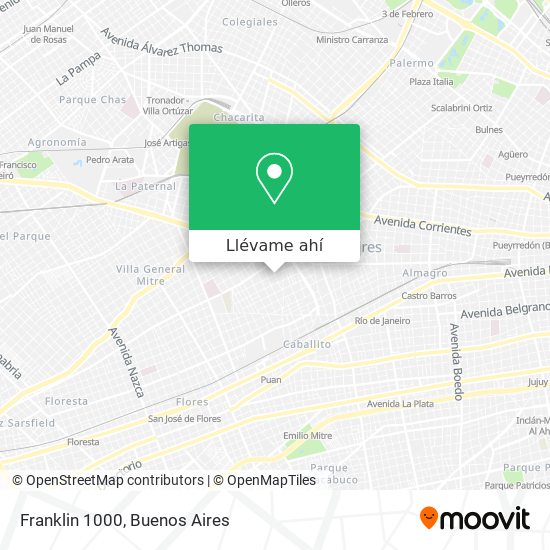 Mapa de Franklin 1000