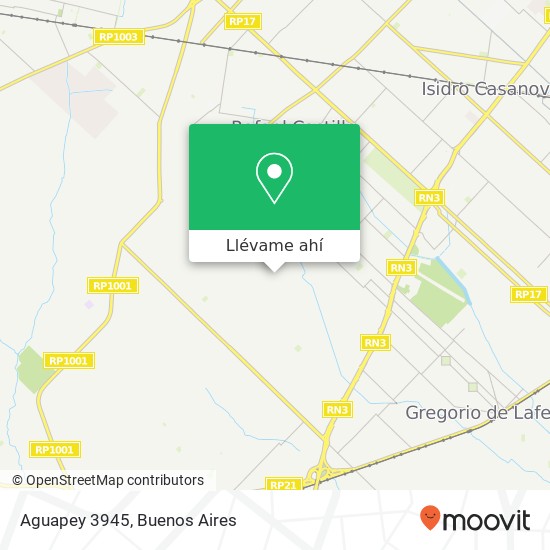 Mapa de Aguapey 3945
