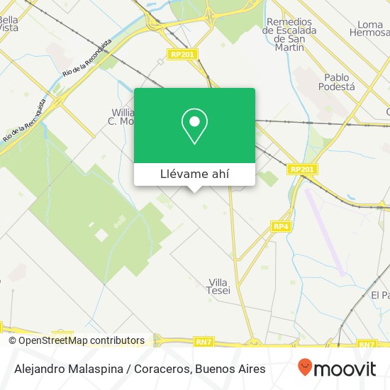 Mapa de Alejandro Malaspina / Coraceros