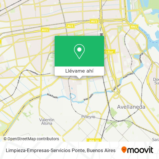 Mapa de Limpieza-Empresas-Servicios Ponte