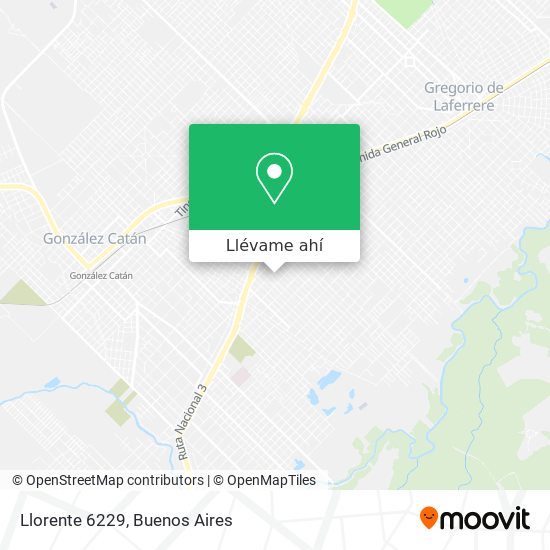 Mapa de Llorente 6229