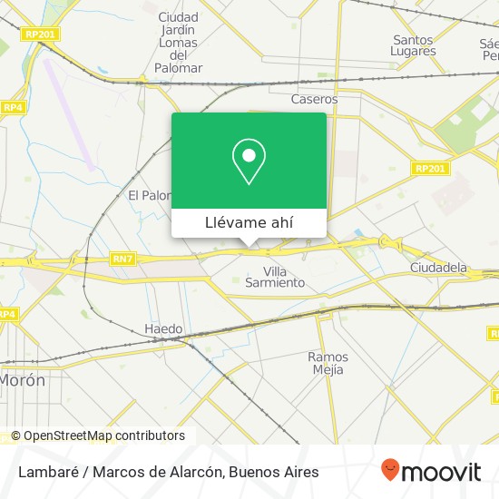Mapa de Lambaré / Marcos de Alarcón