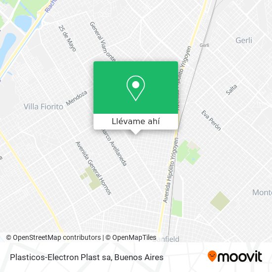 Mapa de Plasticos-Electron Plast sa