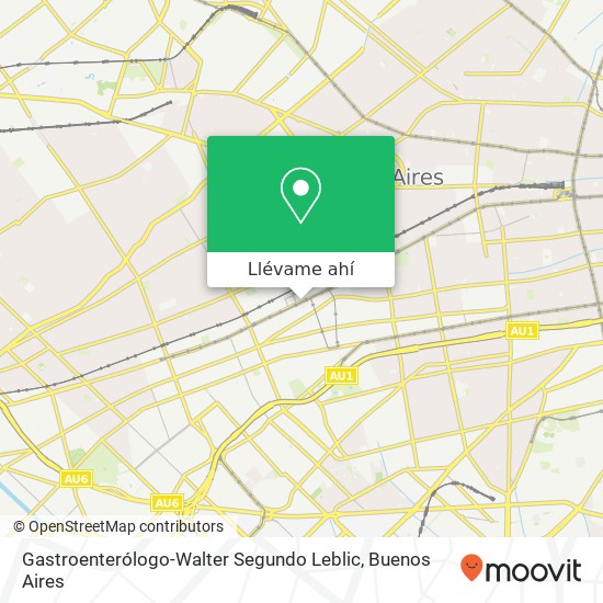 Mapa de Gastroenterólogo-Walter Segundo Leblic