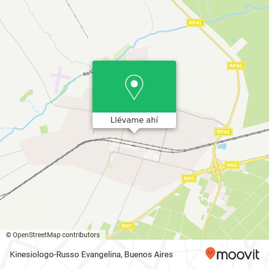 Mapa de Kinesiologo-Russo Evangelina