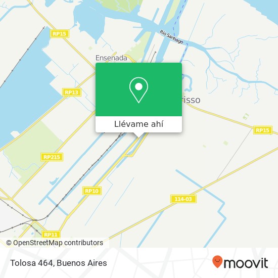 Mapa de Tolosa 464