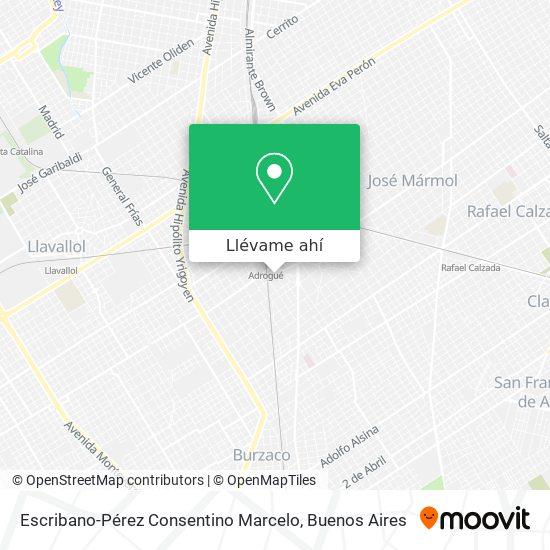 Mapa de Escribano-Pérez Consentino Marcelo