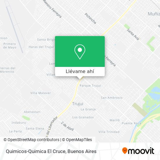 Mapa de Quimicos-Quimica El Cruce