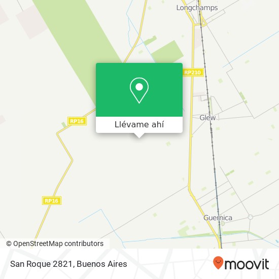 Mapa de San Roque 2821